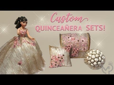 Make your own Quinceañera Set to Match your Dress!