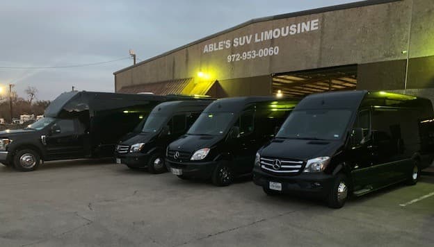 Able Limousine Dallas/Fort Worth cover