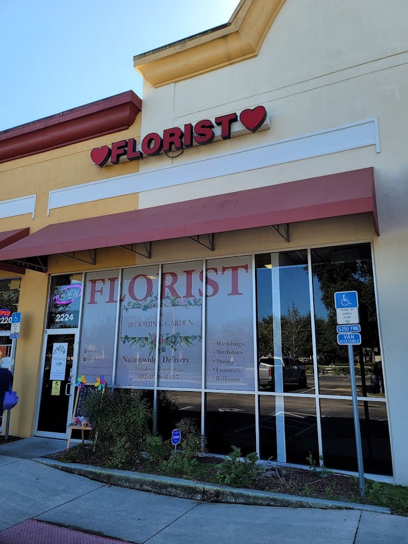 The Blooming Garden Florist cover