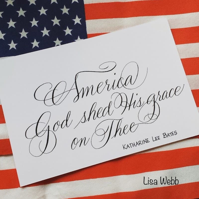 The Lyrical Pen - Calligraphy by Hand cover