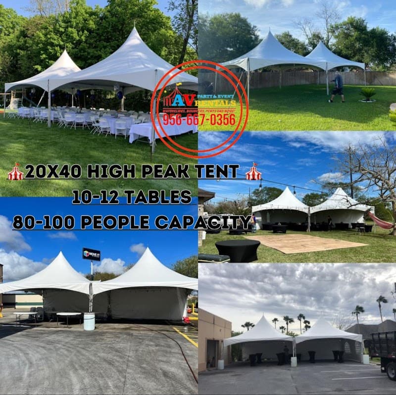 AV party & event rentals. cover