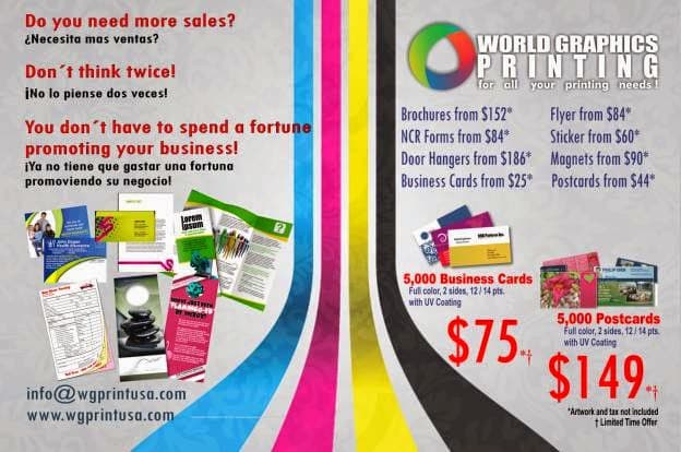 World Graphics Printing cover
