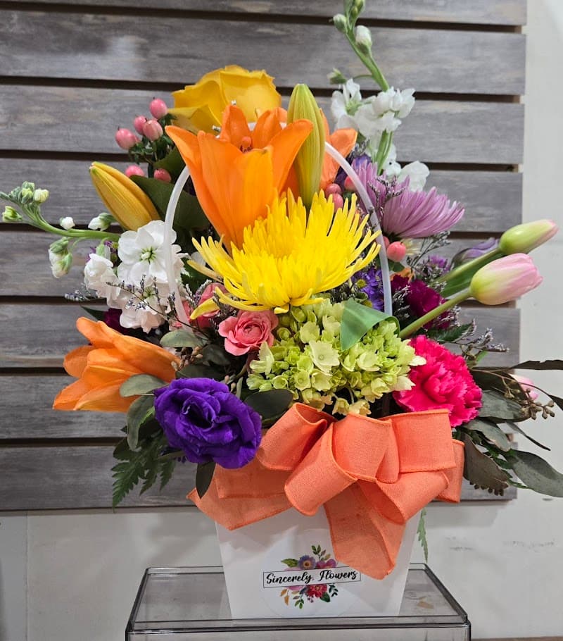 Sincerely, Flowers cover