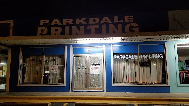 Parkdale Printing cover