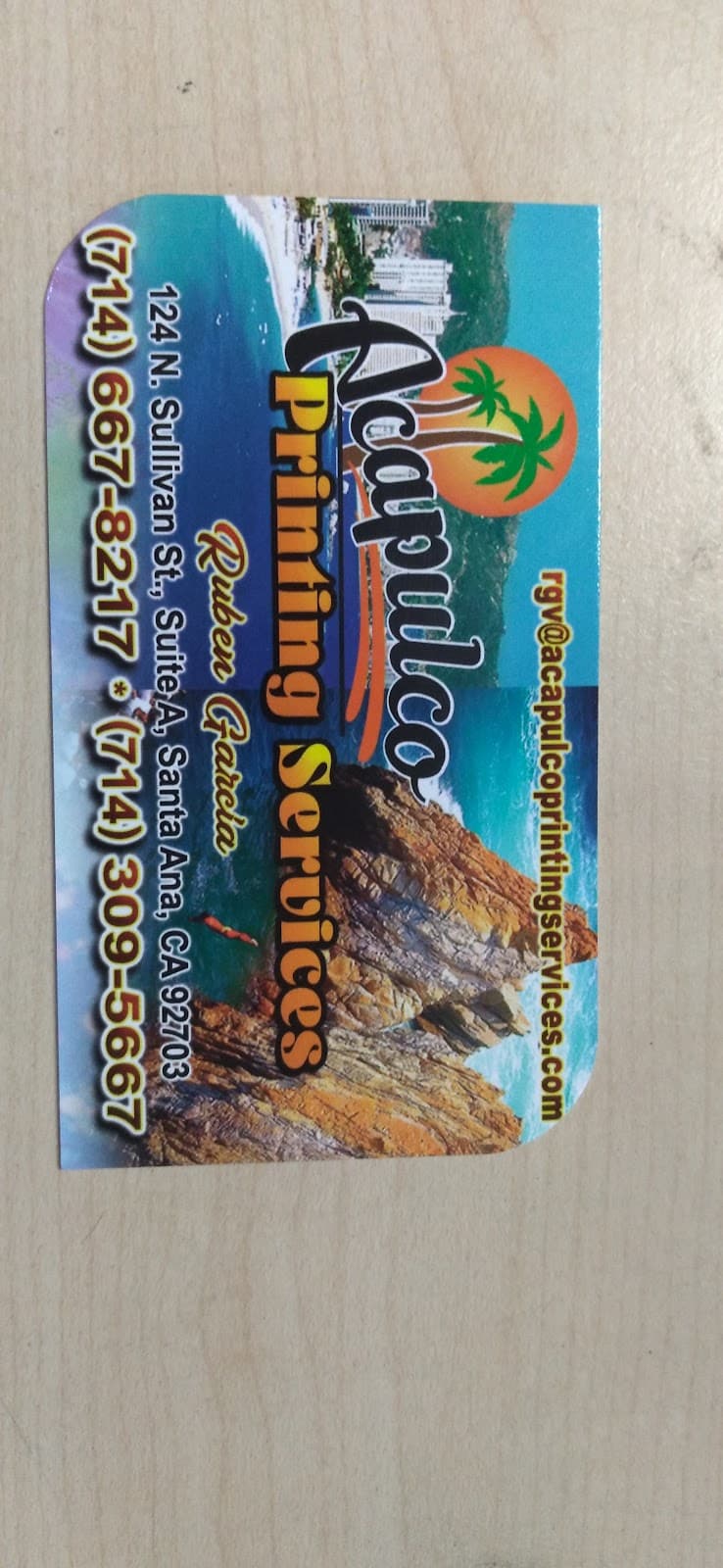 Acapulco Printing Services cover